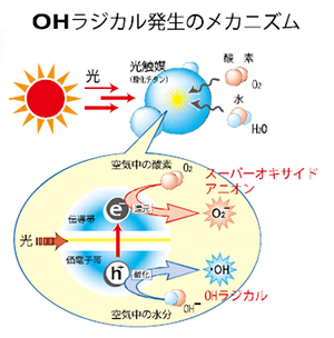 OHラジカル発生のメカニズム